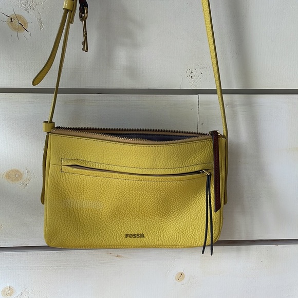 Leather FOSSIL crossbody - Picture 7 of 7